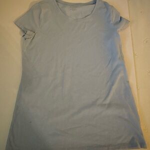 No Boundaries Soft Blue Short Sleeve Tee